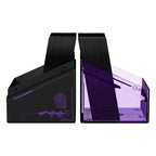 Ultimate Guard Boulder 100+ Deck-Box mit Magic: The Gathering Artwork, schwarz-lila Design, geöffnet.