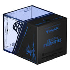 Ultimate Guard Boulder 100+ Deck-Box mit "Edge of Eternities" Design, Magic: The Gathering, schwarz-blau.