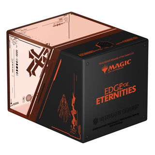 Ultimate Guard Boulder 100+ Deck-Box, Magic: The Gathering "Edge of Eternities" Design, schwarz-orange.