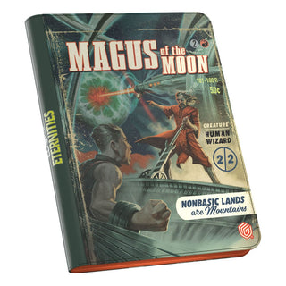 Ultimate Guard Zipfolio 360 Xenoskin mit "Magus of the Moon"-Artwork aus Magic: The Gathering "Edge of Eternities".