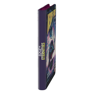 Ultimate Guard Zipfolio 360 Xenoskin mit Magic: The Gathering "Edge of Eternities"-Design, seitliche Ansicht.