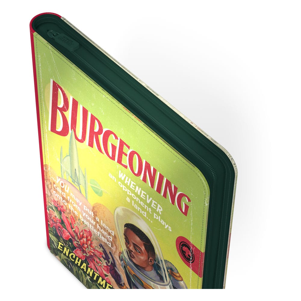 Ultimate Guard Zipfolio 360 Xenoskin mit Magic: The Gathering "Burgeoning"-Artwork, Sammelkartenordner.
