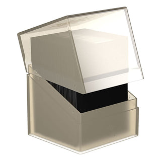 Ultimate Guard Boulder 100+ Hybrid Deckbox, transparentes Oberteil, Soft-Touch-Unterteil, für Magic: The Gathering Karten.