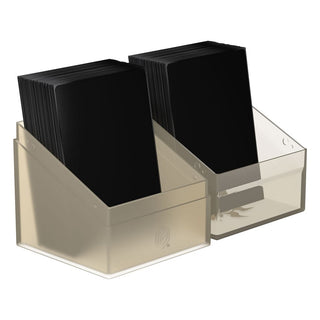 Ultimate Guard Boulder 100+ Hybrid Deckbox, transparent, mit Karten, MTG "Mana Edition" - Plains.