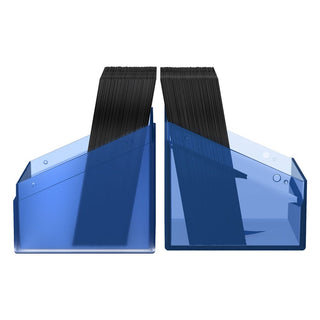 Ultimate Guard Boulder 100+ Hybrid Deckbox, transparent und blau, für Magic: The Gathering Karten.