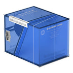 Ultimate Guard Boulder 100+ Hybrid, blau, transparent, für Magic: The Gathering Karten, Mana Edition, Island Design.