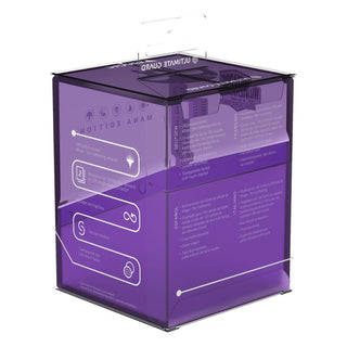 Ultimate Guard Boulder 100+ Hybrid Swamp, transparentes Oberteil, Soft-Touch-Unterteil, MTG Mana Edition.