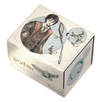 Ultimate Guard Sidewinder 100+ Xenoskin Deck-Box mit Harry Potter Design, zeigt Zauberer und Besen.