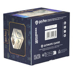 Ultimate Guard Sidewinder 100+ Xenoskin Harry Potter Deck-Box, blau mit Hogwarts-Motiven, Verpackung.
