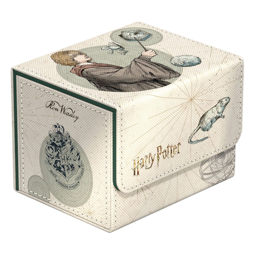 Ultimate Guard Sidewinder 100+ Xenoskin Deck-Box mit Ron Weasley Design, Harry Potter Thema.