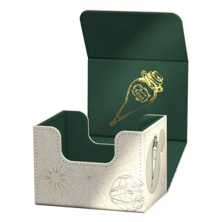 Ultimate Guard Sidewinder 100+ Xenoskin Harry Potter Deck-Box, offen, mit Ron Weasley Design.