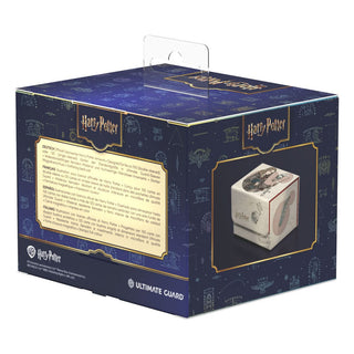 Ultimate Guard Sidewinder 100+ Xenoskin Harry Potter Deck-Box mit Hermione Granger Design in blauer Verpackung.