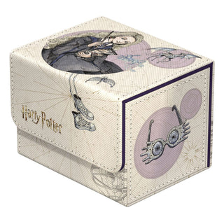 Ultimate Guard Sidewinder 100+ Xenoskin Deck-Box mit Luna Lovegood Design, Harry Potter Thema.