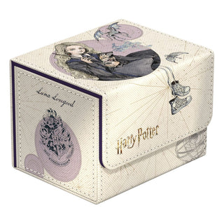 Ultimate Guard Sidewinder 100+ Xenoskin Deck-Box mit Luna Lovegood Design, Harry Potter Thema.