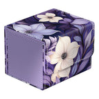 Ultimate Guard Sidewinder 100+ Xenoskin Deck-Box mit floralem Design, "Moonlit Glen".