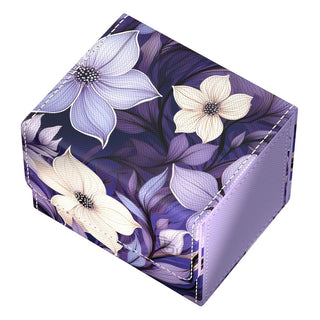 Ultimate Guard Sidewinder 100+ Xenoskin Deck-Box, floral lila Design, Kartenschutz.