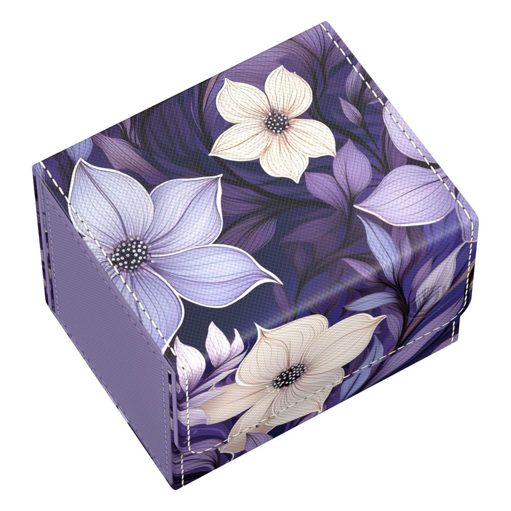 Ultimate Guard Sidewinder 100+ Xenoskin Deck-Box mit floralem Design, "Moonlit Glen".