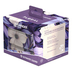 Ultimate Guard Sidewinder 100+ Xenoskin Deck-Box, floral Design, für 100 Karten, lila Verpackung.