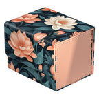 Ultimate Guard Sidewinder 100+ Xenoskin Deck-Box mit floralem Design, ideal für Kartenschutz.