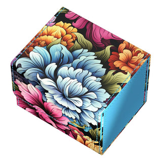 Ultimate Guard Sidewinder 100+ Xenoskin Deck-Box mit buntem Blumenmuster, "Springbloom Meadow".