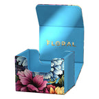 Ultimate Guard Sidewinder 100+ Xenoskin Deck-Box, floral Design, offen.