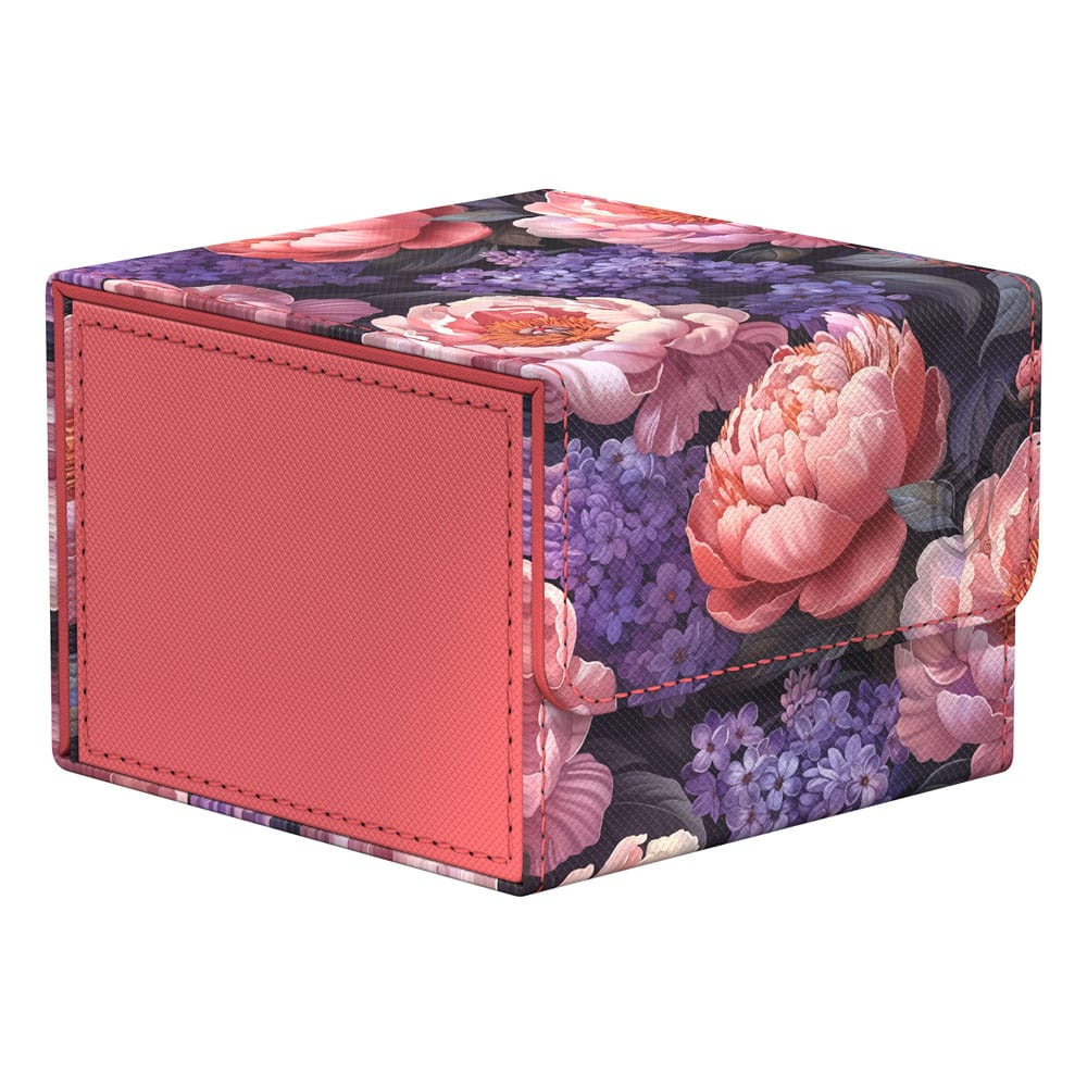 Ultimate Guard Sidewinder 133+ Xenoskin Deck-Box mit floralem Muster, Vivid Field Design.