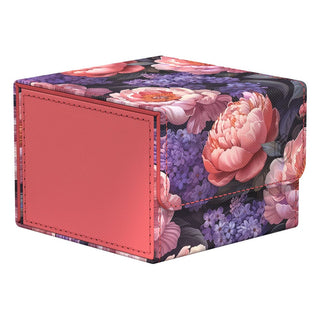 Ultimate Guard Sidewinder 133+ Xenoskin Deck-Box mit floralem Muster, Vivid Field Design.