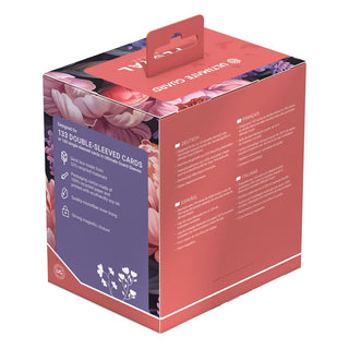 Ultimate Guard Sidewinder 133+ Xenoskin Deck-Box, floral Design, für 133 Karten, robuste Mikrofaser, magnetischer Verschluss.