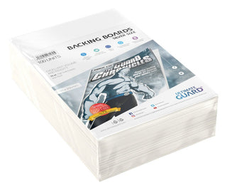 Ultimate Guard Comic Backing Boards Silver Size, 100 Stück, säurefrei, hohe Stabilität.