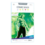 Ultimate Guard Comic Bags BIG Current Size, 100 Stück, für dicke Comics, 178x268mm, PVC-frei, säurefrei, archivierungssicher.