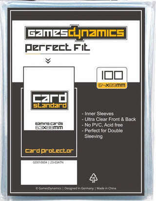 GamesDynamics Perfect Fit Sleeves - GD010004 - 4260586920185 - GamesDynamics